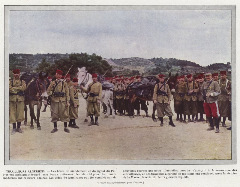 Algériai harcosok alkotó: Jules Gervais Courtellemont