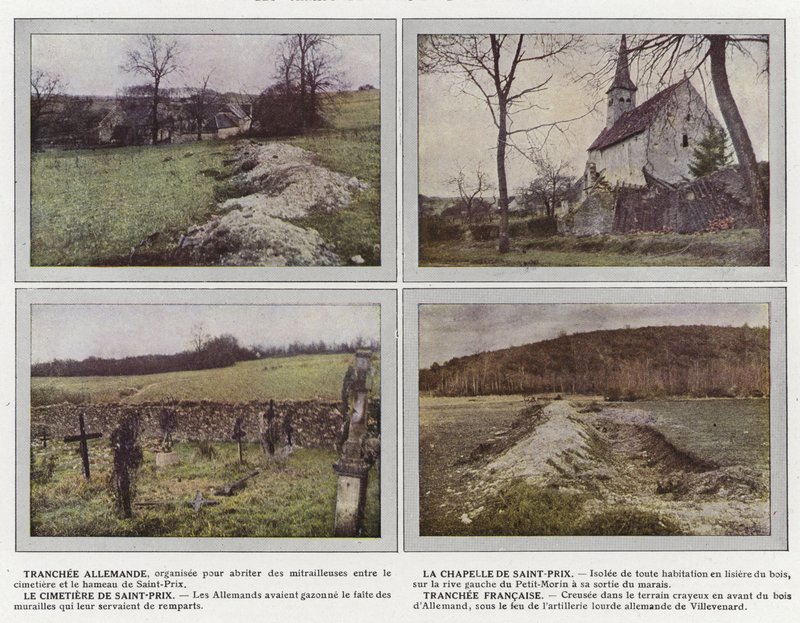 German Tranche, Saint-Prix kápolna, Saint-Prix temető, French Tranche alkotó: Jules Gervais Courtellemont
