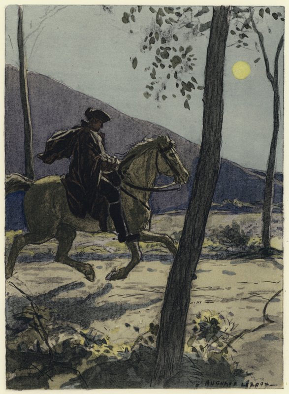 Illusztráció Casanova emlékirataihoz (színes litográfia) alkotó: Jules Marie Auguste Leroux