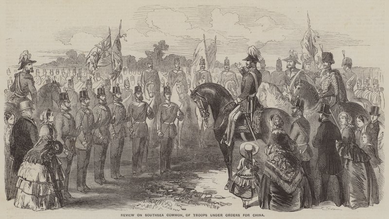 A Southsea Common áttekintése, a Kínának parancsolt csapatok alkotó: Julian Portch