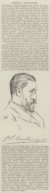 Boulanger tábornok alkotó: Julius Mandes Price