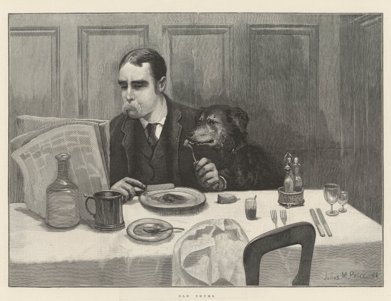 Régi cimborák alkotó: Julius Mandes Price