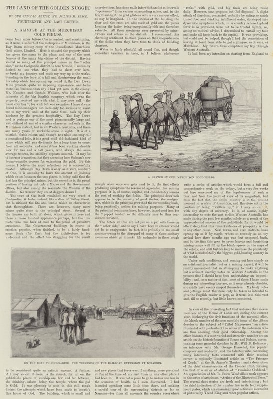Az aranyrögök földje alkotó: Julius Mandes Price