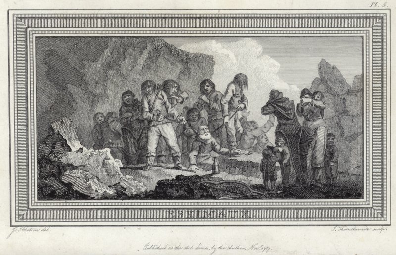 eszkimók alkotó: Julius Caesar Ibbetson