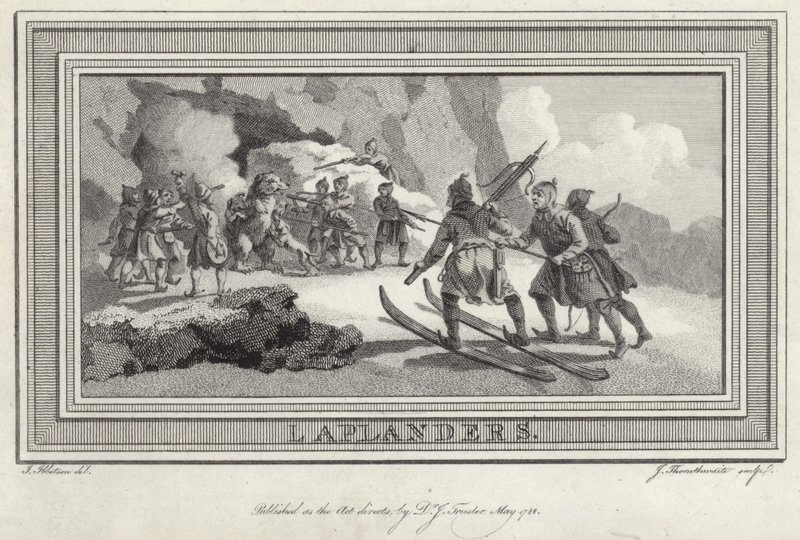 lappföldiek alkotó: Julius Caesar Ibbetson