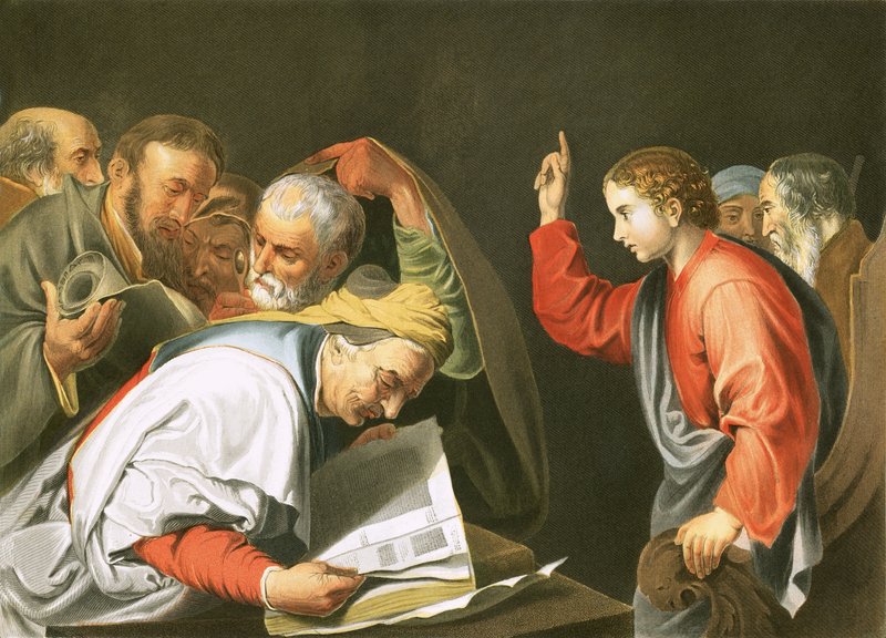 Krisztus az orvosok között alkotó: Jusepe de Ribera