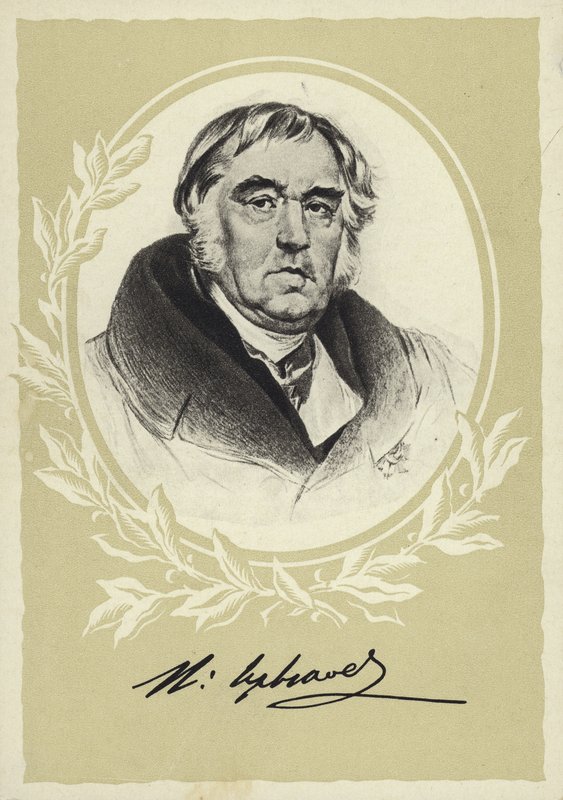 Ivan Krilov orosz meseíró alkotó: Karl Pavlovich Bryullov