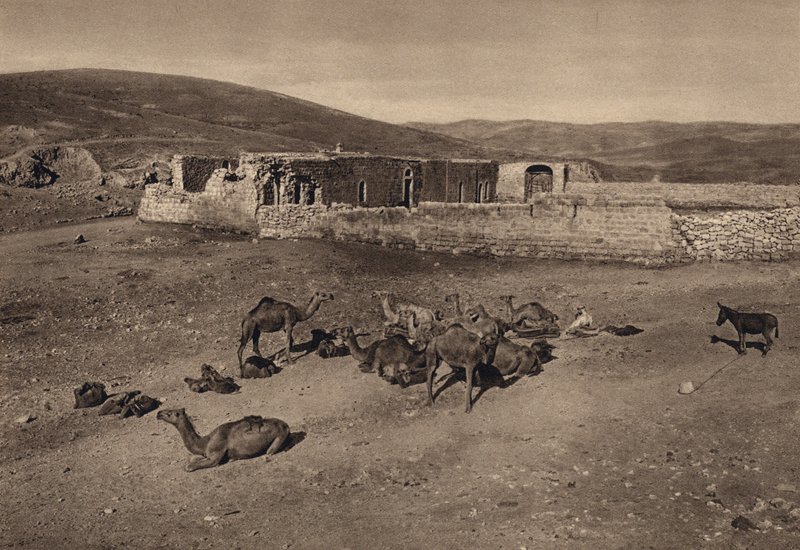 Khan, az irgalmas szamaritánus példázatának jelenete (f/w fotó) alkotó: Karl Grober