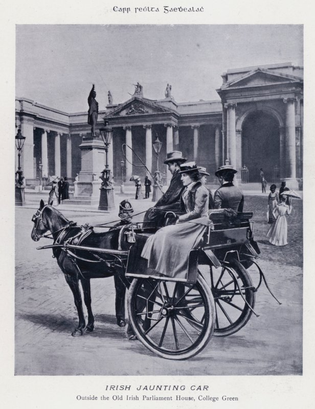 Irish Jaunting Car (f/w fotó) alkotó: Karl Karlovich Piratsky