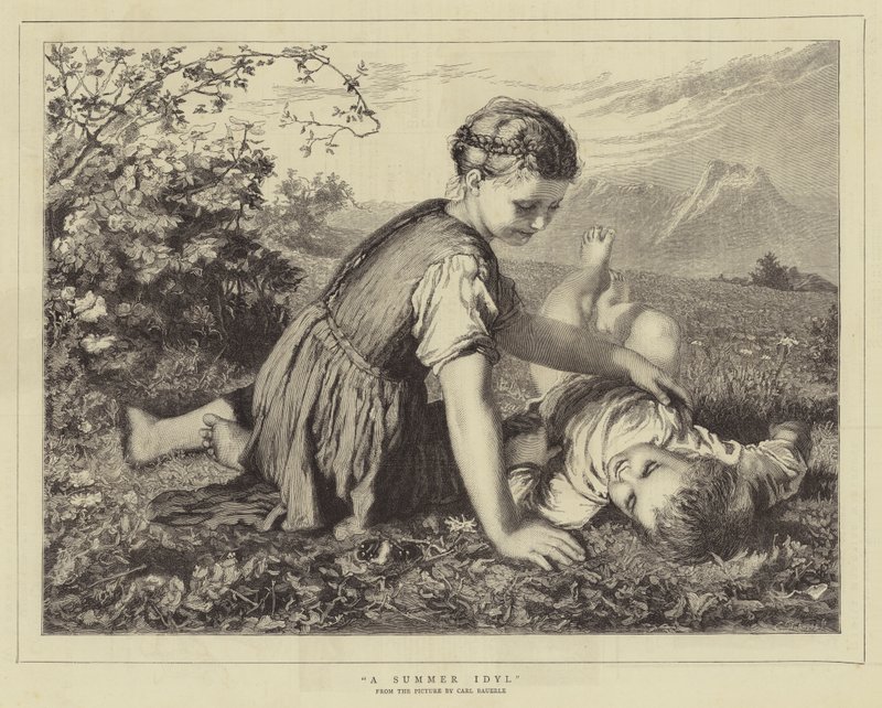 Egy nyári tétlenség alkotó: Karl Wilhelm Friedrich Bauerle