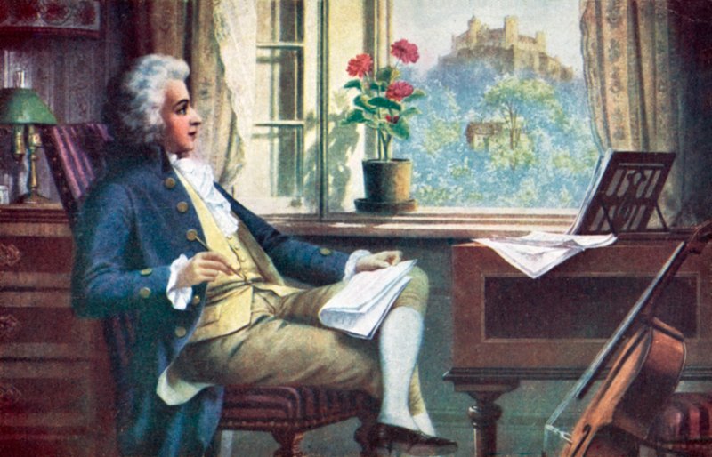 Wolfgang Amadeus Mozart, alkotó: Karl or Carl the Younger Schweninger