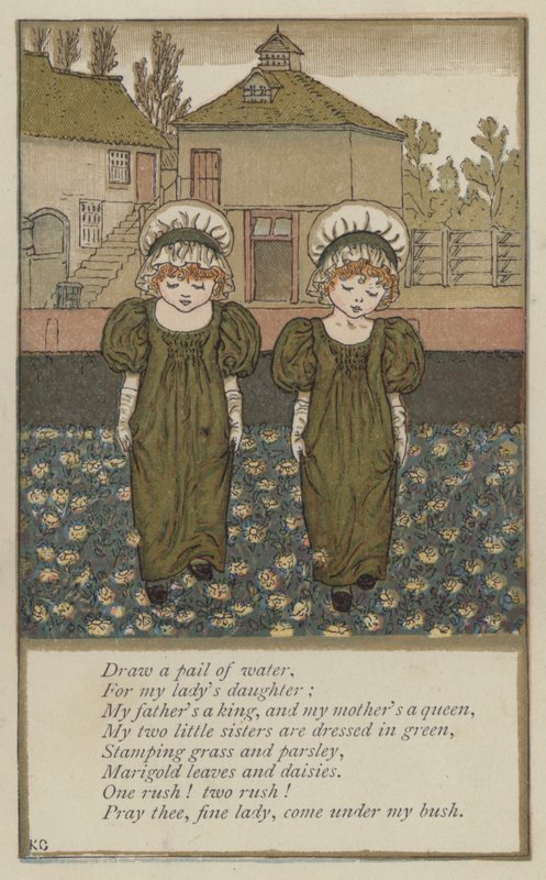 Rajzolj egy vödör vizet (színes litó) alkotó: Kate (after) Greenaway