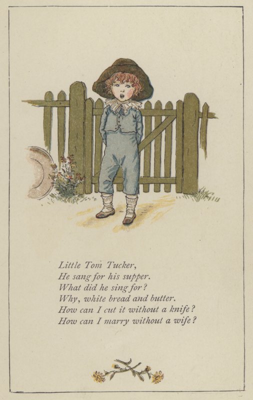 Kis Tom Tucker (színes litó) alkotó: Kate (after) Greenaway