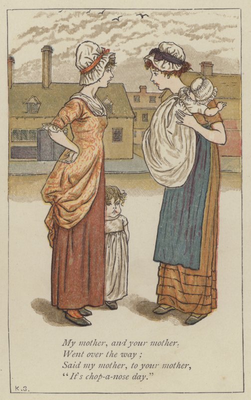 Anyám és anyád (színes litó) alkotó: Kate (after) Greenaway
