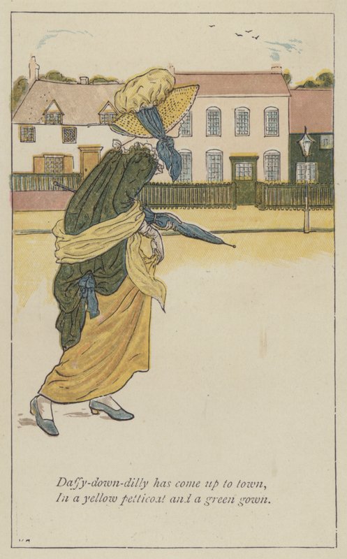 Dögös-dilly feljött a városba alkotó: Kate Greenaway
