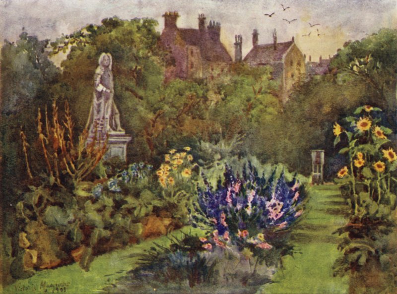 Chelsea Physic Garden (színes litho) alkotó: Lady Victoria Marjorie Harriet Manners