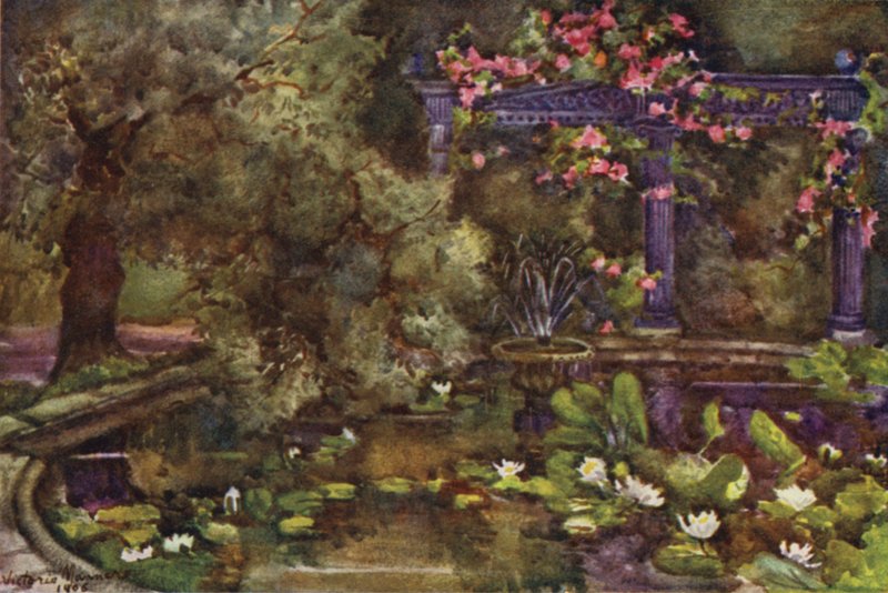 Sir Laurence Alma-Tadema kertje, RA (színes litó) alkotó: Lady Victoria Marjorie Harriet Manners