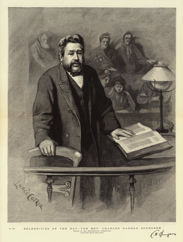 A nap hírességei, Charles Haddon Spurgeon tiszteletes alkotó: Lance Calkin
