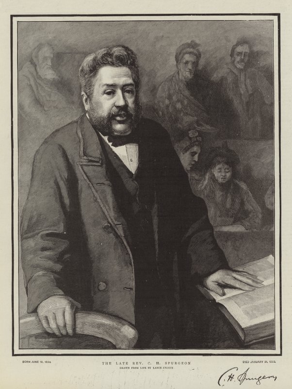 A néhai tiszteletes C H Spurgeon alkotó: Lance Calkin