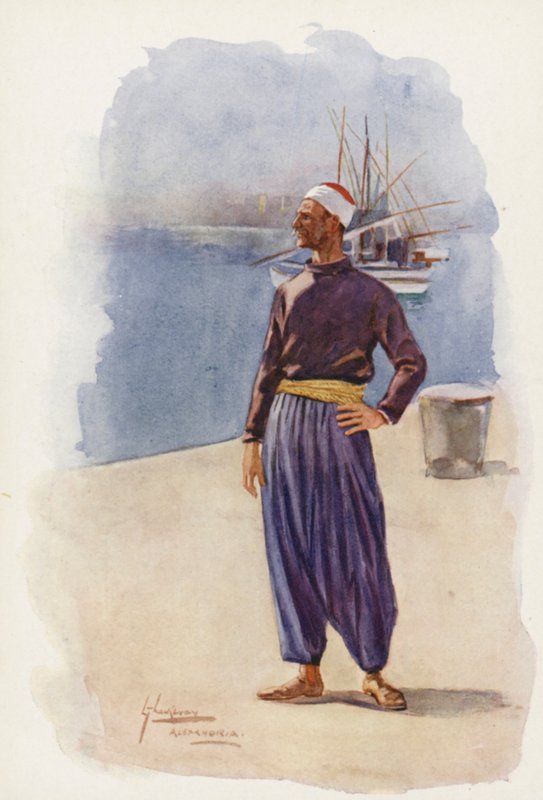 Egyiptom népe: Marakbi (színes litó): Alexandriai hajósok, Marakbi (színes litó) alkotó: Lance Thackeray