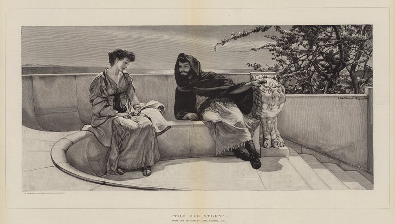 A régi történet alkotó: Lawrence Alma Tadema