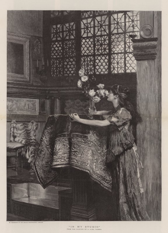 A Stúdiómban alkotó: Lawrence Alma Tadema