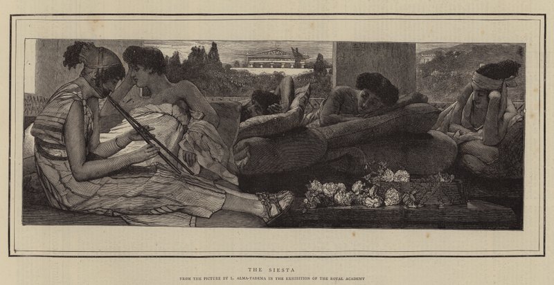 A szieszta alkotó: Lawrence Alma-Tadema