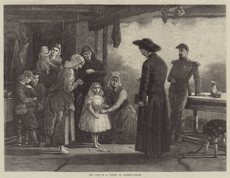 A Fete de la Vierge alkotó: Lawrence Duncan
