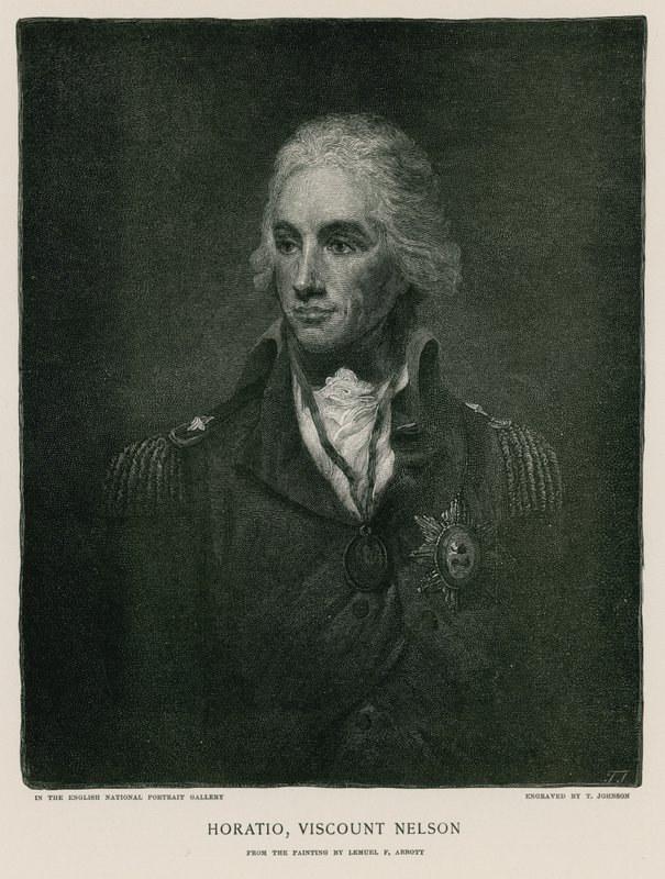 Horatio, Nelson vikomt alkotó: Lemuel Francis Abbott