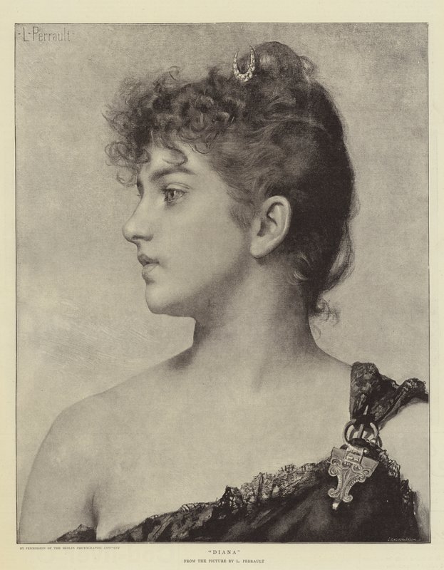 Diana alkotó: Leon Bazile Perrault