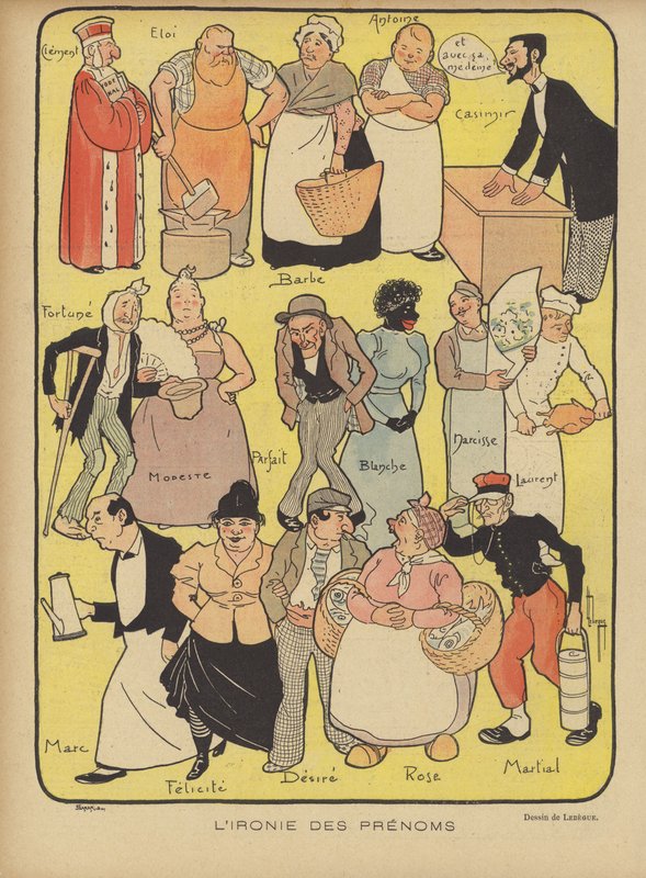 Illusztráció Le Rire alkotó: Leon Lebegue