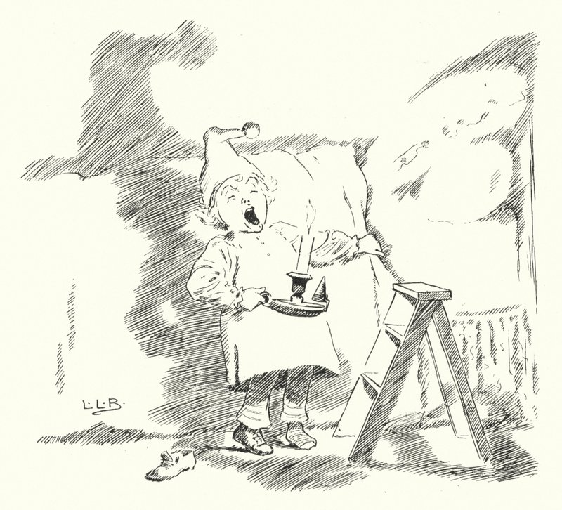 Deedle, deedle, gombóc, János fiam (metszet) alkotó: Leonard Leslie Brooke