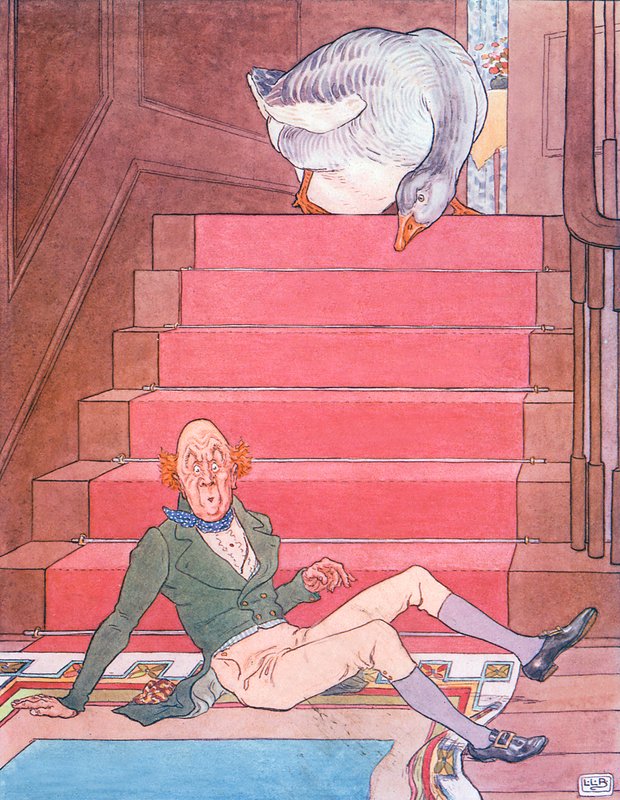 Goosey, Goosey Gander alkotó: Leonard Leslie Brooke