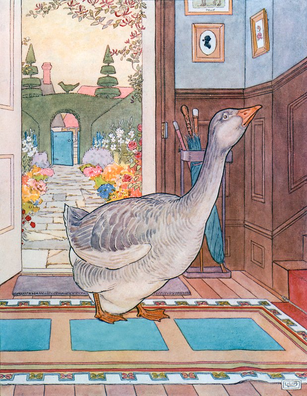 Goosey, Goosey Gander alkotó: Leonard Leslie Brooke