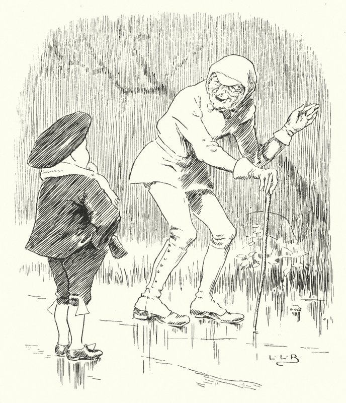 Egy ködös, párás reggel, amikor felhős volt az idő (metszet) alkotó: Leonard Leslie Brooke
