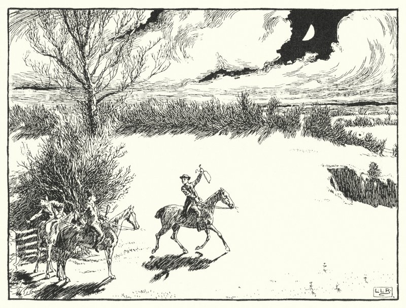 Három joviális walesi volt (metszet) alkotó: Leonard Leslie Brooke