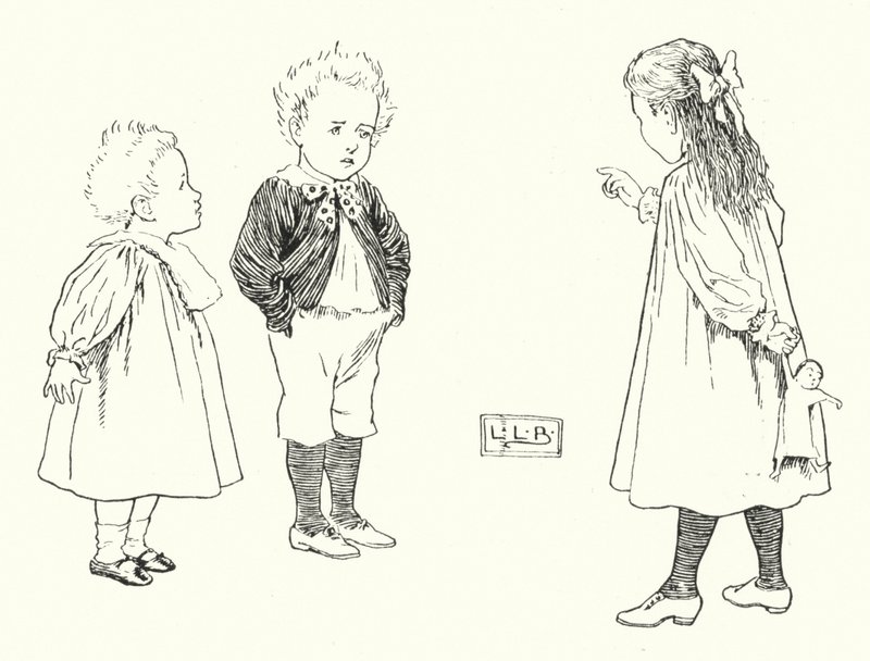 Miből vannak a kisfiúk, miből készülnek; miből vannak a kisfiúk (metszet) alkotó: Leonard Leslie Brooke