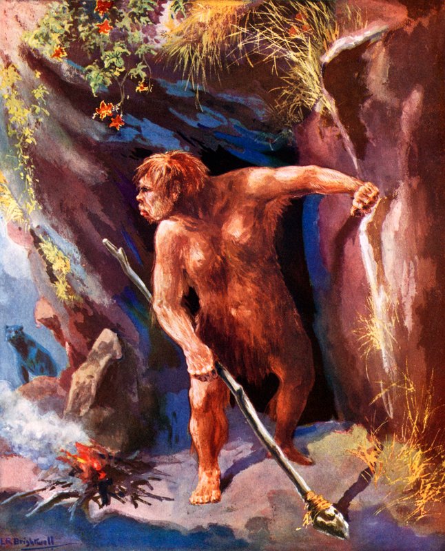 Neandervölgyi ember alkotó: Leonard Robert Brightwell