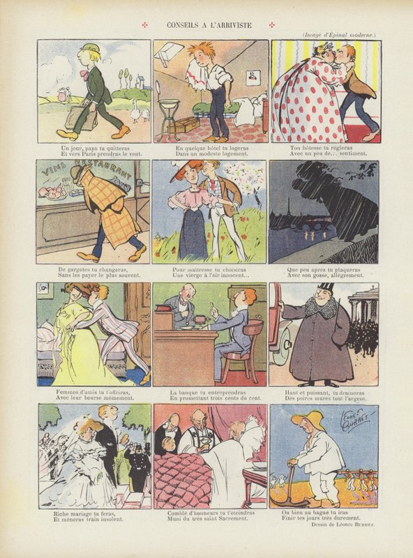 Illusztráció Le Rire alkotó: Leonce Burret