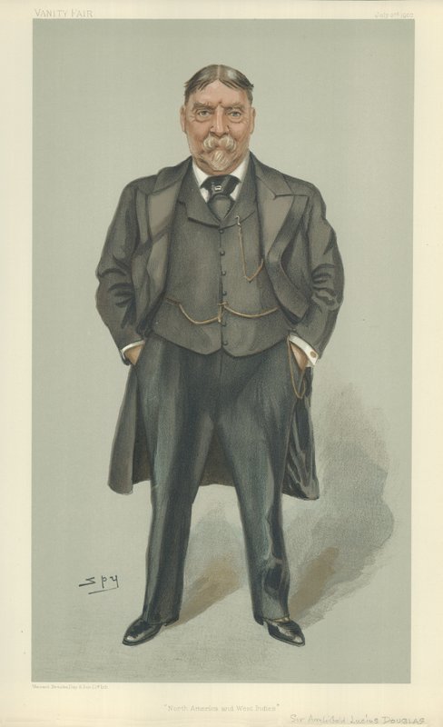 Sir Archibald Lucius Douglas admirális alkotó: Leslie Matthew Ward