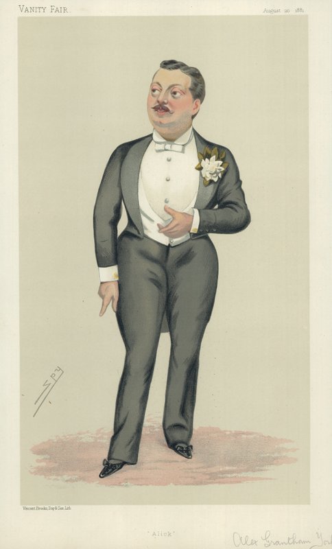 Alexander Grantham Yorke, Alick, 1881. augusztus 20., Vanity Fair rajzfilm alkotó: Leslie Matthew Ward