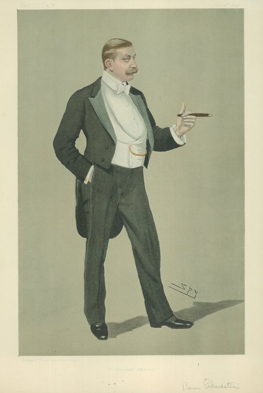 Hermann von Eckardstein báró alkotó: Leslie Matthew Ward