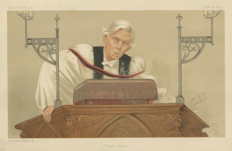 Alfred Ainger kanonok alkotó: Leslie Matthew Ward