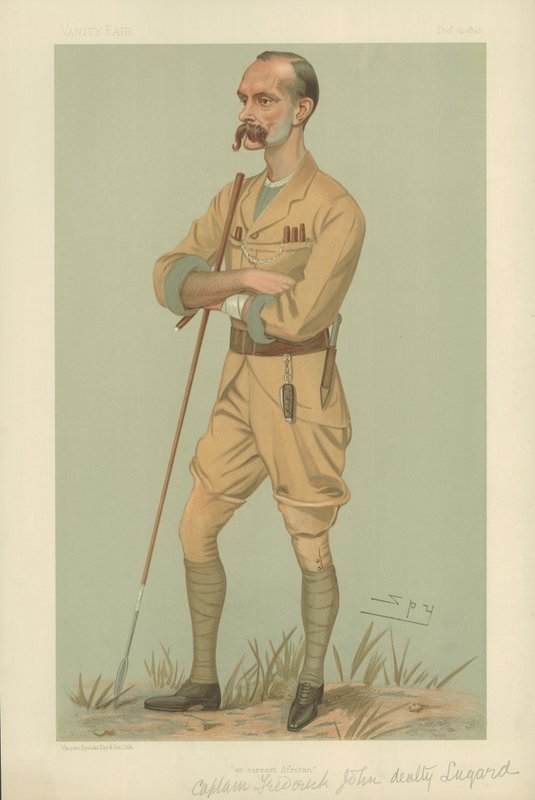 Frederick John Dealtry Lugard kapitány alkotó: Leslie Matthew Ward