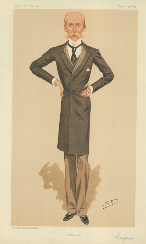 Herbert Scarisbrick kapitány Naylor Leyland alkotó: Leslie Matthew Ward