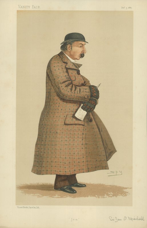 James Octavius Machell kapitány alkotó: Leslie Matthew Ward