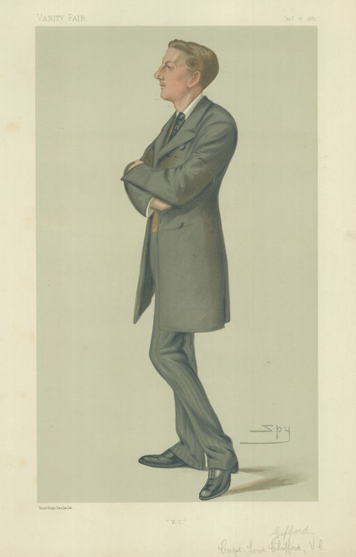Lord Edric Frederick Gifford kapitány alkotó: Leslie Matthew Ward
