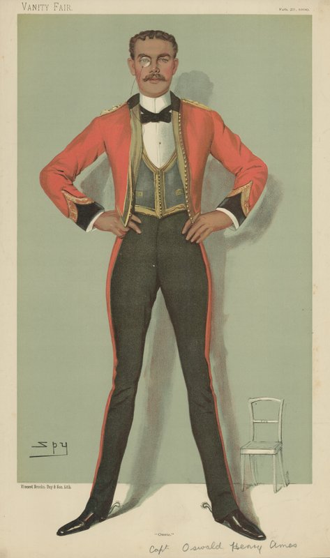 Oswald Henry Ames kapitány alkotó: Leslie Matthew Ward