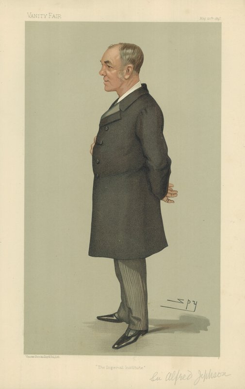 Sir Alfred Jephson kapitány alkotó: Leslie Matthew Ward