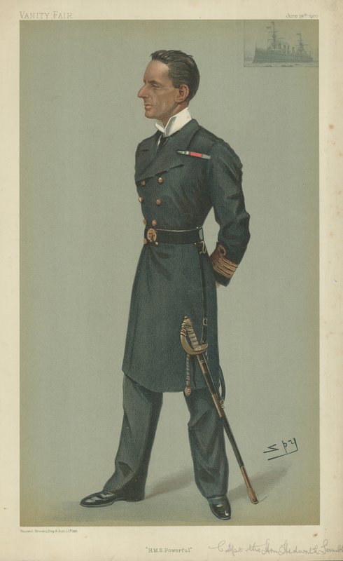 Hon Hedworth Lambton kapitány alkotó: Leslie Matthew Ward